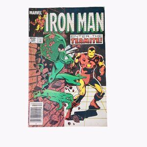 Marvel Iron Man #189 1984 Comic Book Collector Bagged Boarded